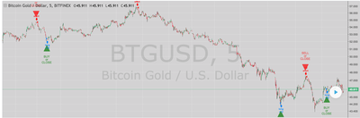 BITFINEX - BTGUSD - 5 Minutes